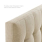 Lily Upholstered Fabric Twin Headboard by Modway
