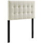 Lily Upholstered Fabric Twin Headboard by Modway