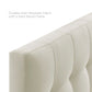 Lily Upholstered Fabric Twin Headboard by Modway