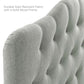 Annabel Upholstered Fabric Queen Headboard by Modway