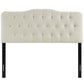 Annabel Upholstered Fabric Queen Headboard by Modway