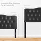 Annabel Upholstered Vinyl Queen Headboard by Modway