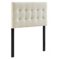 Emily Upholstered Fabric Twin Headboard by Modway