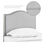 Curl Nailhead Upholstered Twin Headboard by Modway