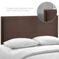 Region Nailhead Upholstered Queen Headboard by Modway