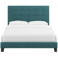 Melanie Tufted Button Upholstered Fabric Queen Platform Bed by Modway