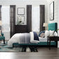 Melanie Tufted Button Upholstered Fabric Queen Platform Bed by Modway