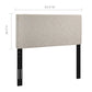 Taylor Upholstered Linen Fabric Full / Queen Headboard by Modway