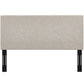 Taylor Upholstered Linen Fabric King and California King Headboard by Modway