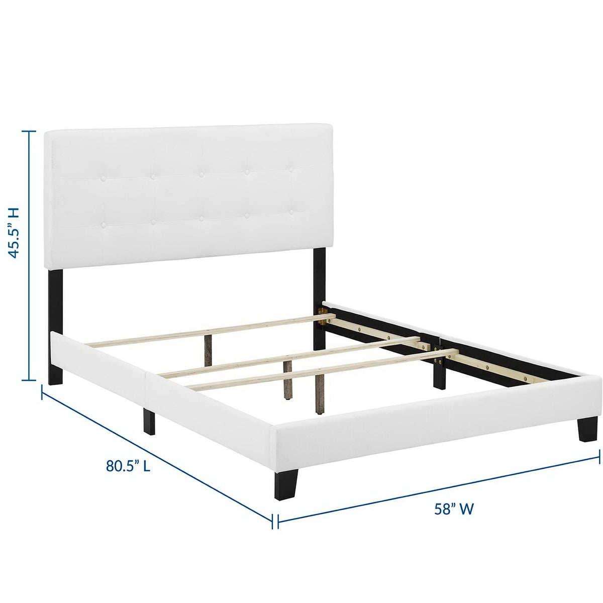 Amira Upholstered Fabric Full Bed by Modway
