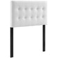 Emily Biscuit Tufted Performance Velvet Twin Headboard