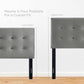 Emily Biscuit Tufted Performance Velvet Full Headboard by Modway