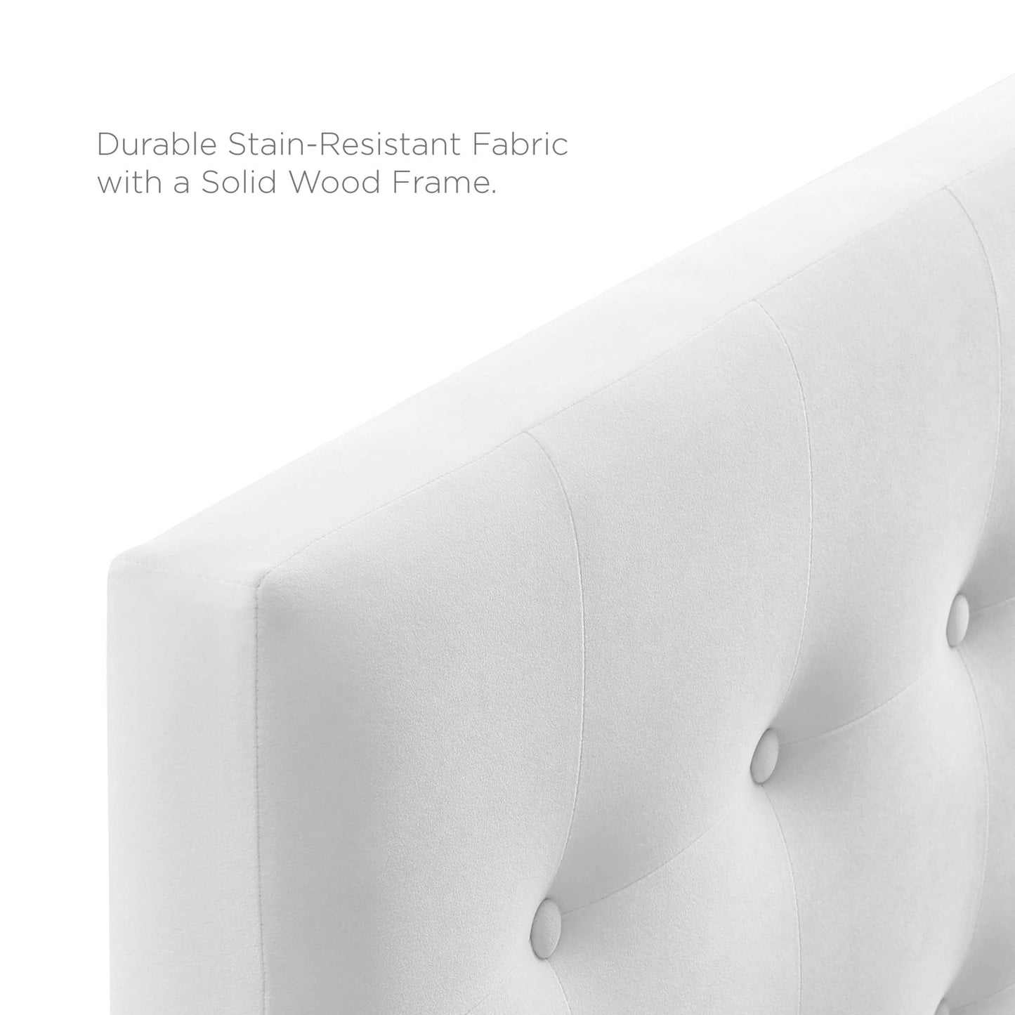 Emily Biscuit Tufted Performance Velvet Full Headboard by Modway