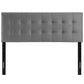 Lily Biscuit Tufted Performance Velvet Queen Headboard by Modway