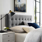 Lily Biscuit Tufted Performance Velvet Queen Headboard by Modway