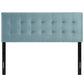 Lily Biscuit Tufted Performance Velvet Queen Headboard by Modway