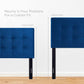 Lily Biscuit Tufted Performance Velvet Queen Headboard by Modway