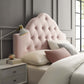 Sovereign Diamond Tufted Performance Velvet Queen Headboard