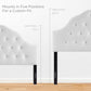 Sovereign Diamond Tufted Performance Velvet Queen Headboard
