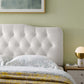 Annabel Diamond Tufted Performance Velvet King Headboard by Modway