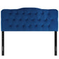 Annabel Diamond Tufted Performance Velvet Queen Headboard
