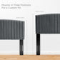 Rebecca Performance Velvet Twin Headboard by Modway