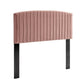 Alessi Performance Velvet Queen Platform Bed by Modway