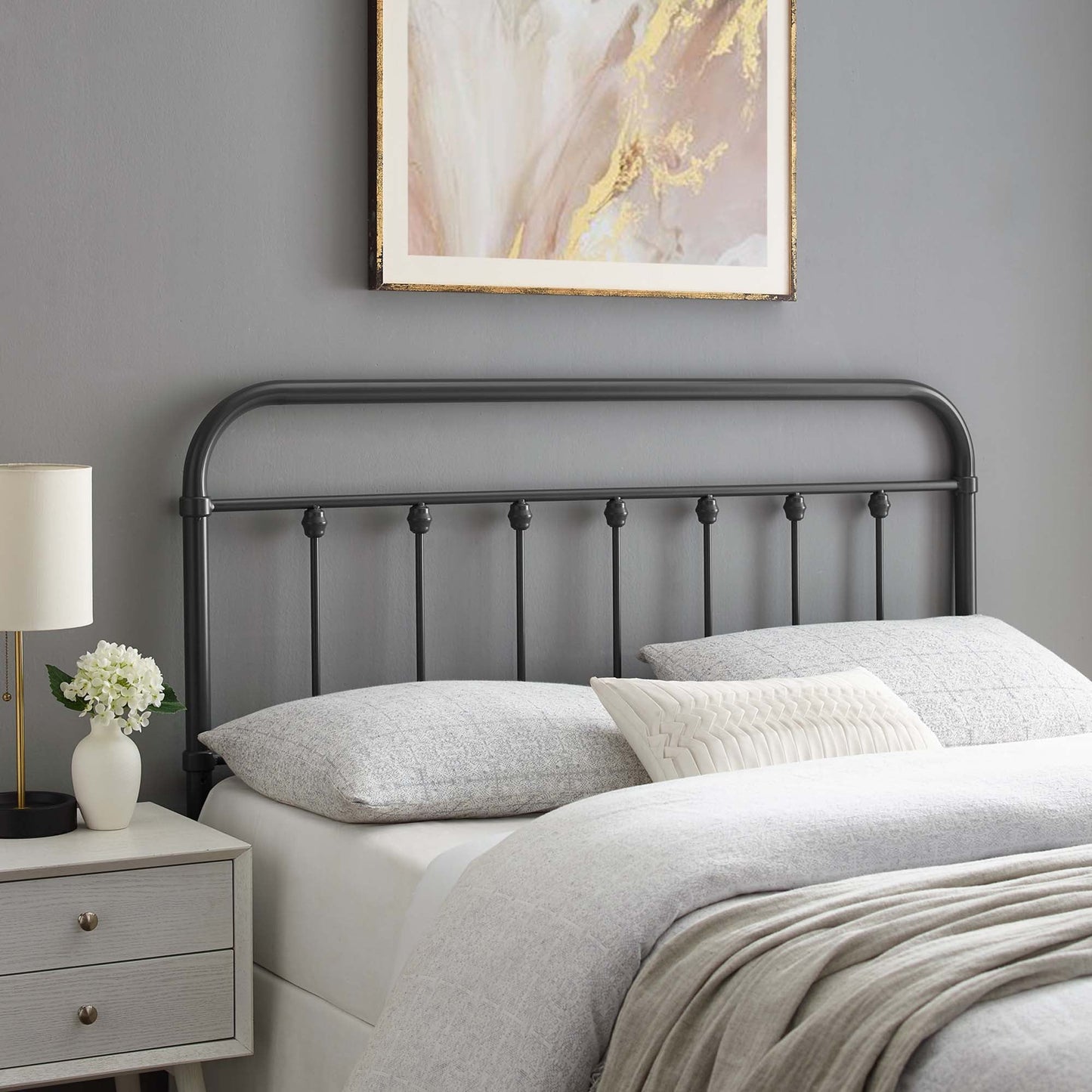 Sage Metal Twin Headboard by Modway