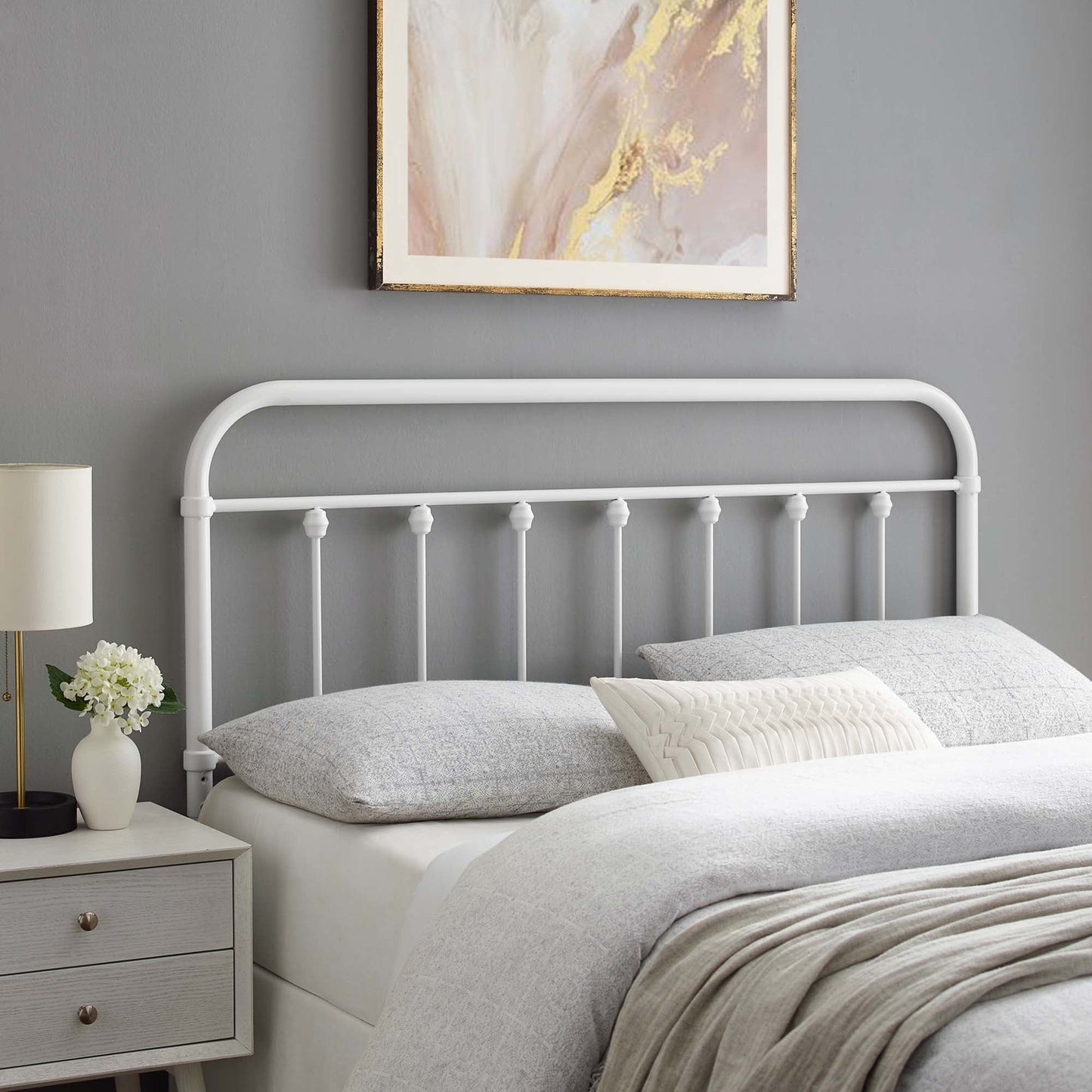 Sage Metal Twin Headboard by Modway