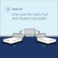 Camilla Channel Tufted Performance Velvet Full/Queen Headboard by Modway