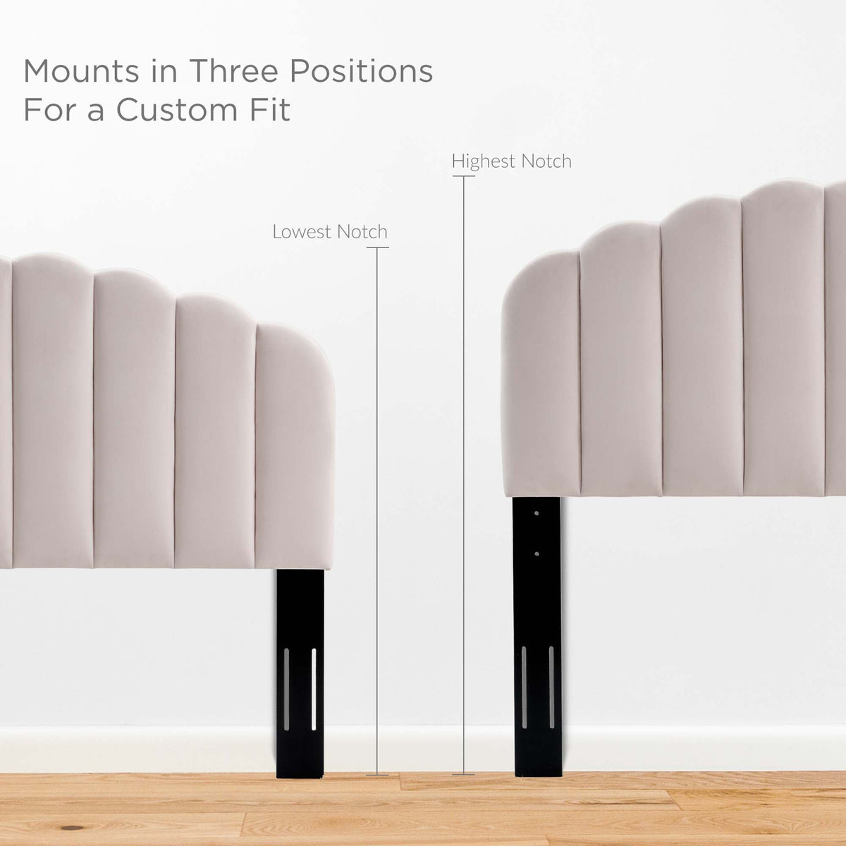 Veronique Performance Velvet Twin Headboard by Modway