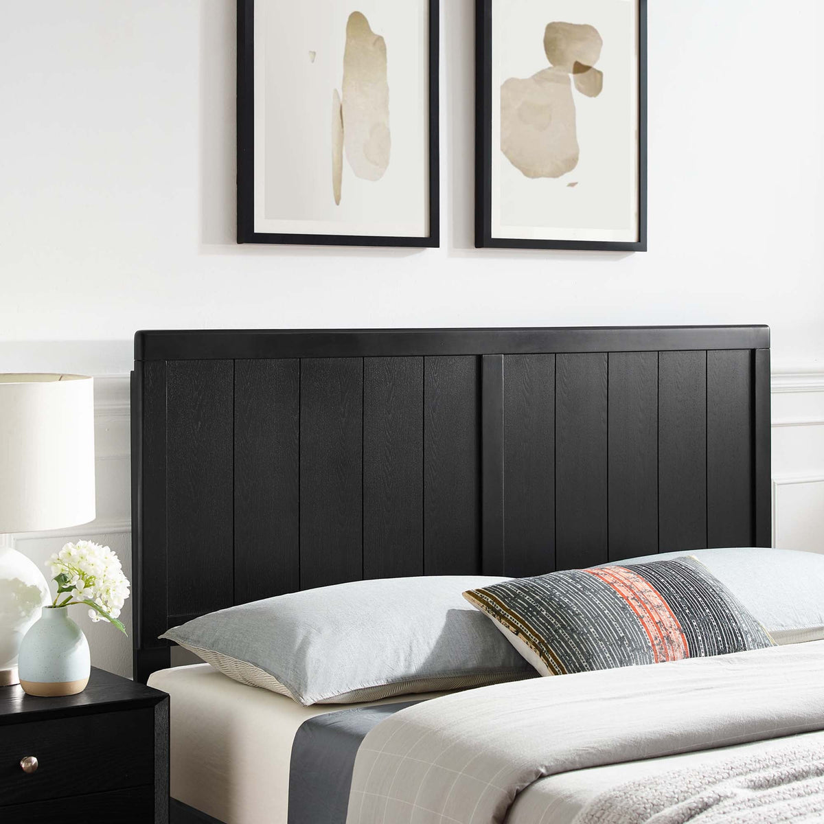 Robbie Wood Twin Headboard by Modway