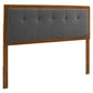 Draper Tufted Fabric and Wood Queen Headboard by Modway