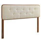 Bridgette Wood Twin Platform Bed With Splayed Legs