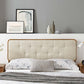Collins Tufted Fabric and Wood Full Headboard by Modway