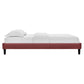 Reign Performance Velvet Twin Platform Bed Frame by Modway