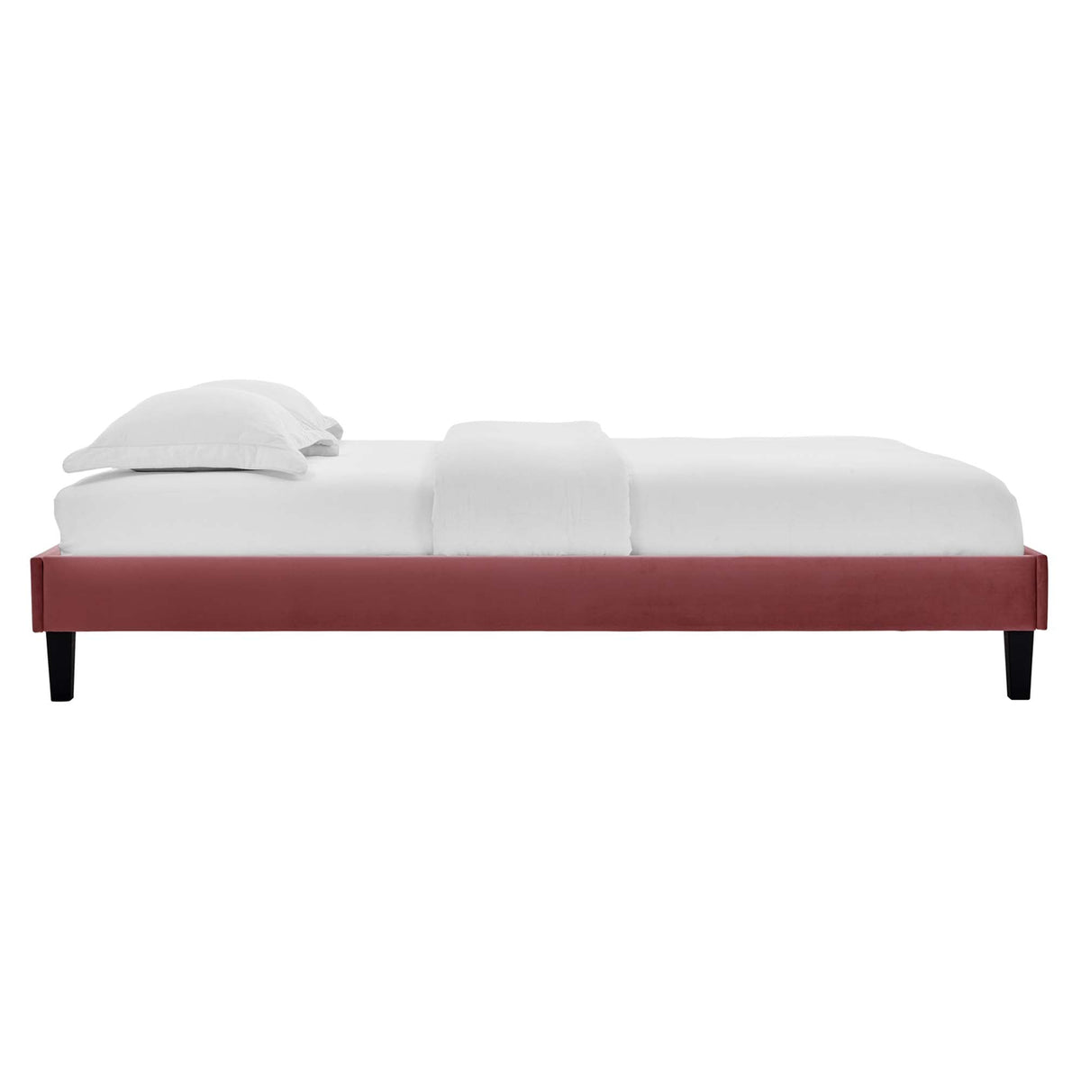 Reign Performance Velvet Twin Platform Bed Frame by Modway