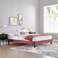 Reign Performance Velvet Twin Platform Bed Frame by Modway