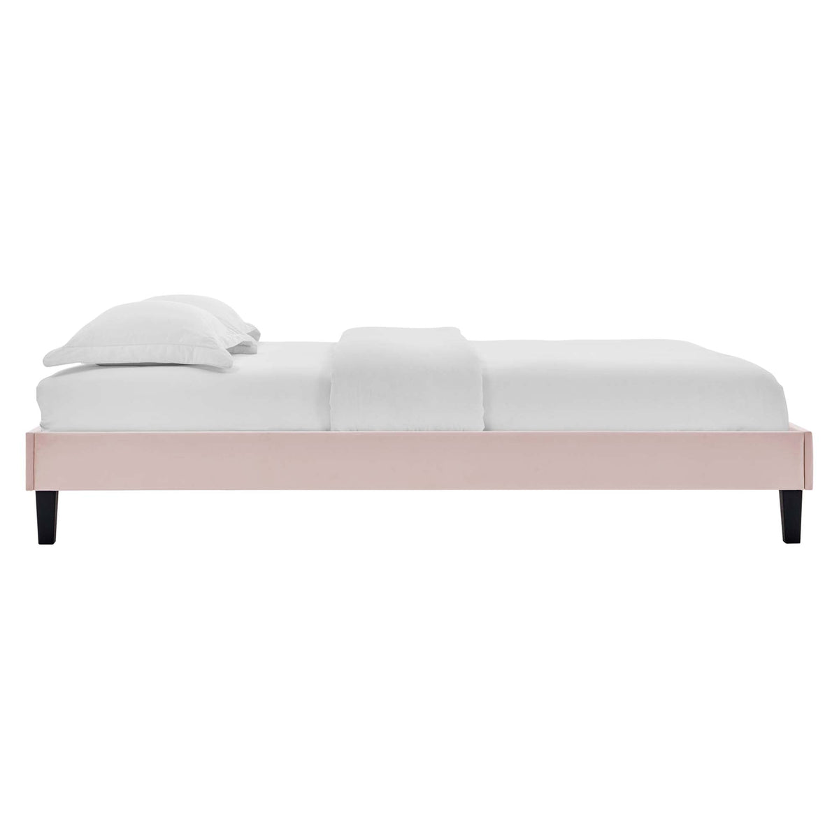 Reign Performance Velvet Twin Platform Bed Frame by Modway