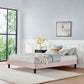Reign Performance Velvet Twin Platform Bed Frame by Modway