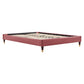 Harlow Performance Velvet Queen Platform Bed Frame by Modway