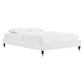 Harlow Performance Velvet Queen Platform Bed Frame by Modway