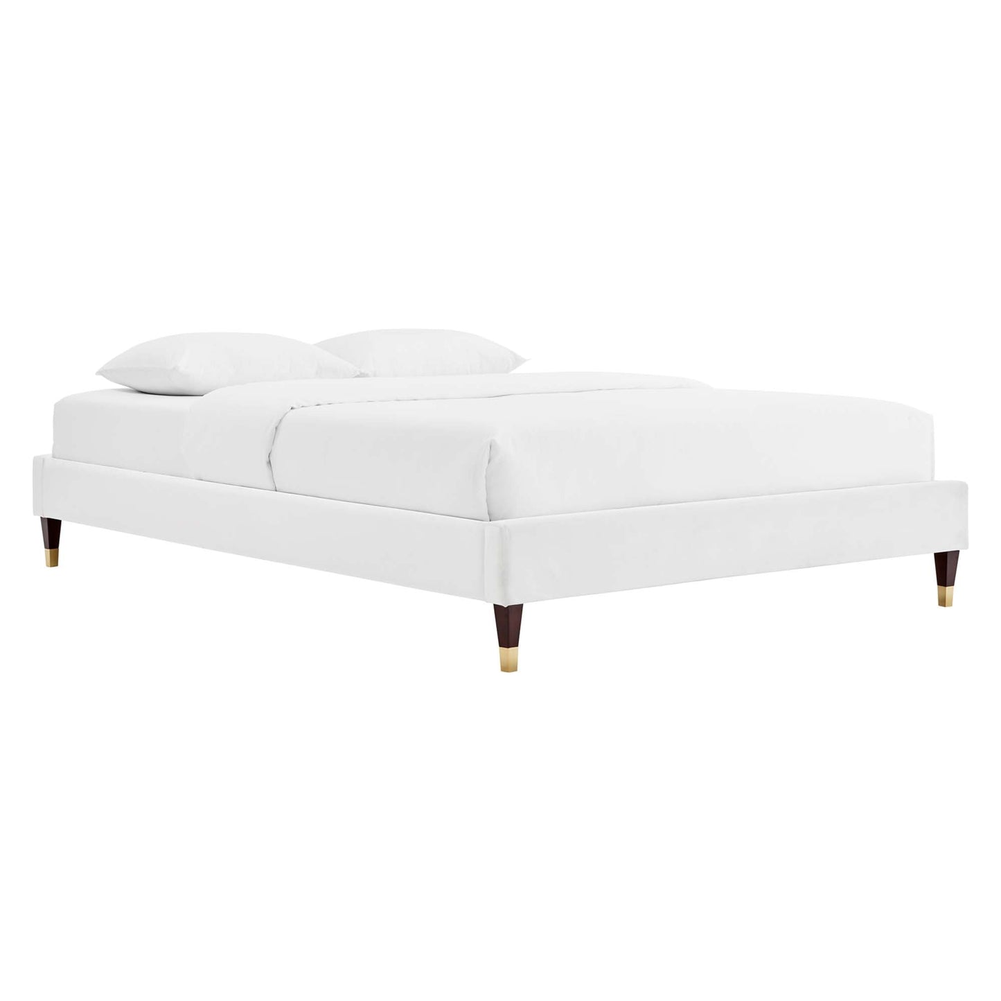 Harlow Performance Velvet Queen Platform Bed Frame by Modway