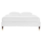 Harlow Performance Velvet Queen Platform Bed Frame by Modway