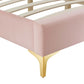 Sutton Performance Velvet Full Bed Frame by Modway