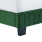 Celine Channel Tufted Performance Velvet Queen Bed by Modway