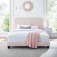 Celine Channel Tufted Performance Velvet Full Platform Bed