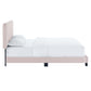 Celine Channel Tufted Performance Velvet Twin Platform Bed by Modway
