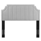 Alyona Channel Tufted Performance Velvet Twin Headboard by Modway