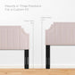 Alyona Channel Tufted Performance Velvet Twin Headboard by Modway
